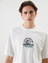 LC Waikiki Crew Neck Short Sleeve Printed Combed Cotton Men's T-shirt
